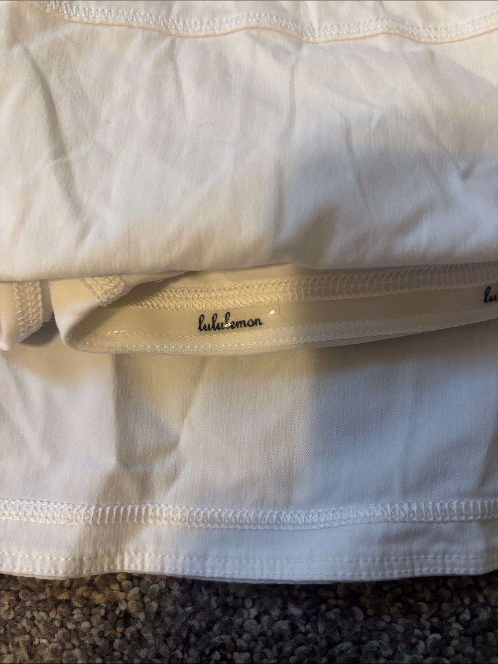 White Lululemon Skirt - Picture 2 of 5
